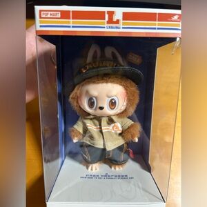 POPMART Labubu Wacky Mart Manager Plush Authentic Sealed Blind Box